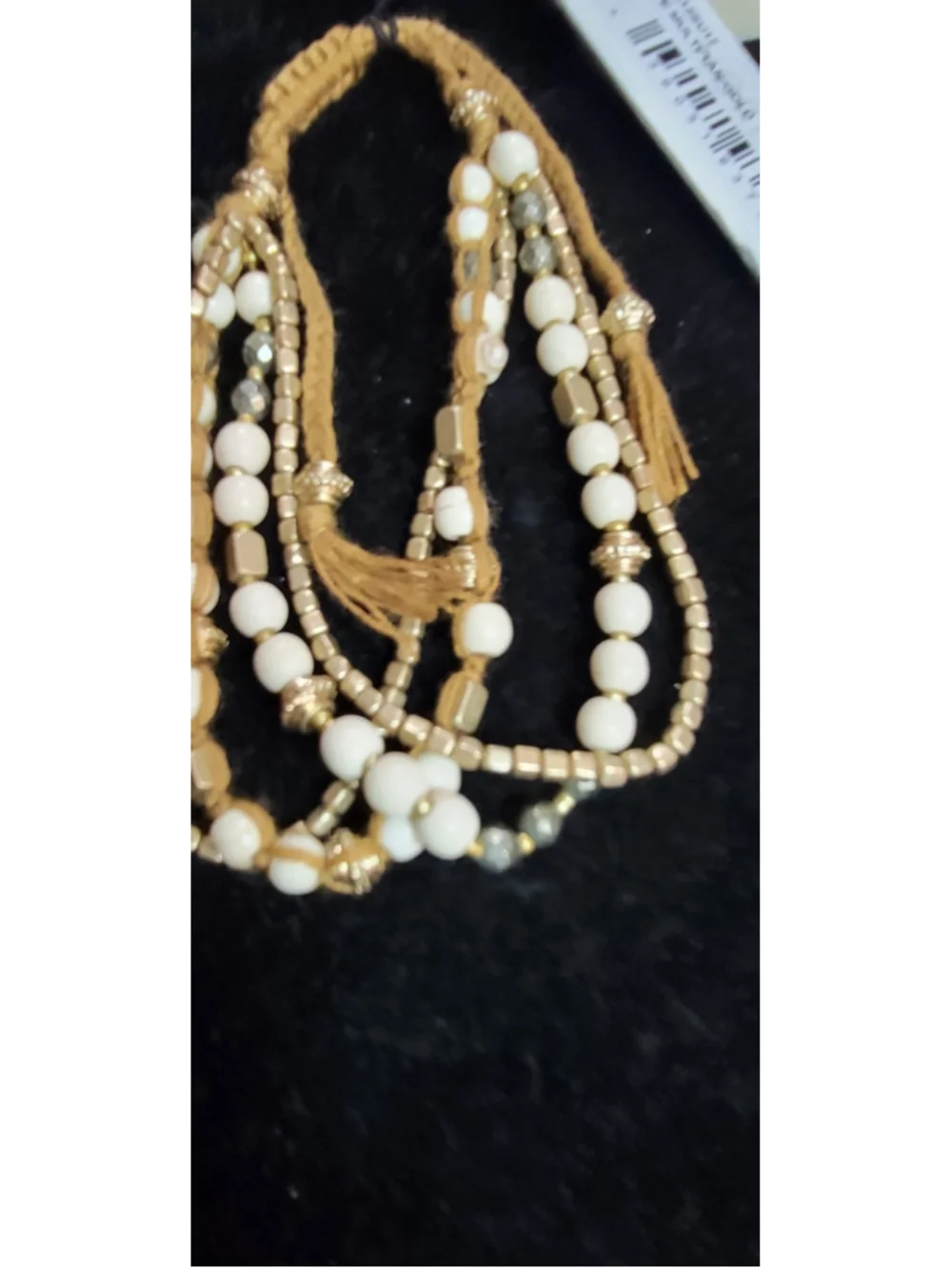 Nordstrom Treasure and Bond Semi Precious Bead Bracelet NWT 45 GOLD